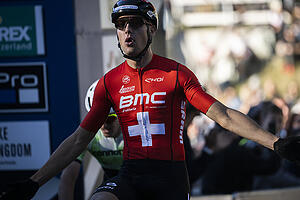 Wie in Lenzerheide (Bild) gewann Mountainbiker Filippo Colombo auch in Mont-Sainte-Anne das Short Race