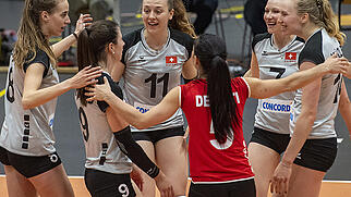 Die Schweizer Volleyballerinnen wollen wieder an die EM