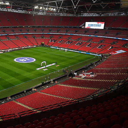 Im Wembley Stadion in London findet am 31. Juli der Final statt. Das Spiel war innert kurzer Zeit ausverkauft und wird für eine Rekordkulisse in England sorgen
