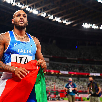 Italiens Sprint-Star Marcell Jacobs.