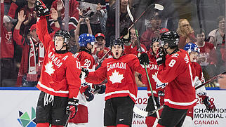 Wie fast immer Topfavorit auf den WM-Titel: Kanadas Eishockey-Junioren