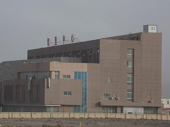 Ein sogenanntes Umerziehungslager in Artux im Westen von Xinjiang. (Archivbild)
