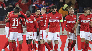 Spartak Moskau leibt aus der Europa League, wo es die Achtelfinals erreicht hatte, ausgeschlossen